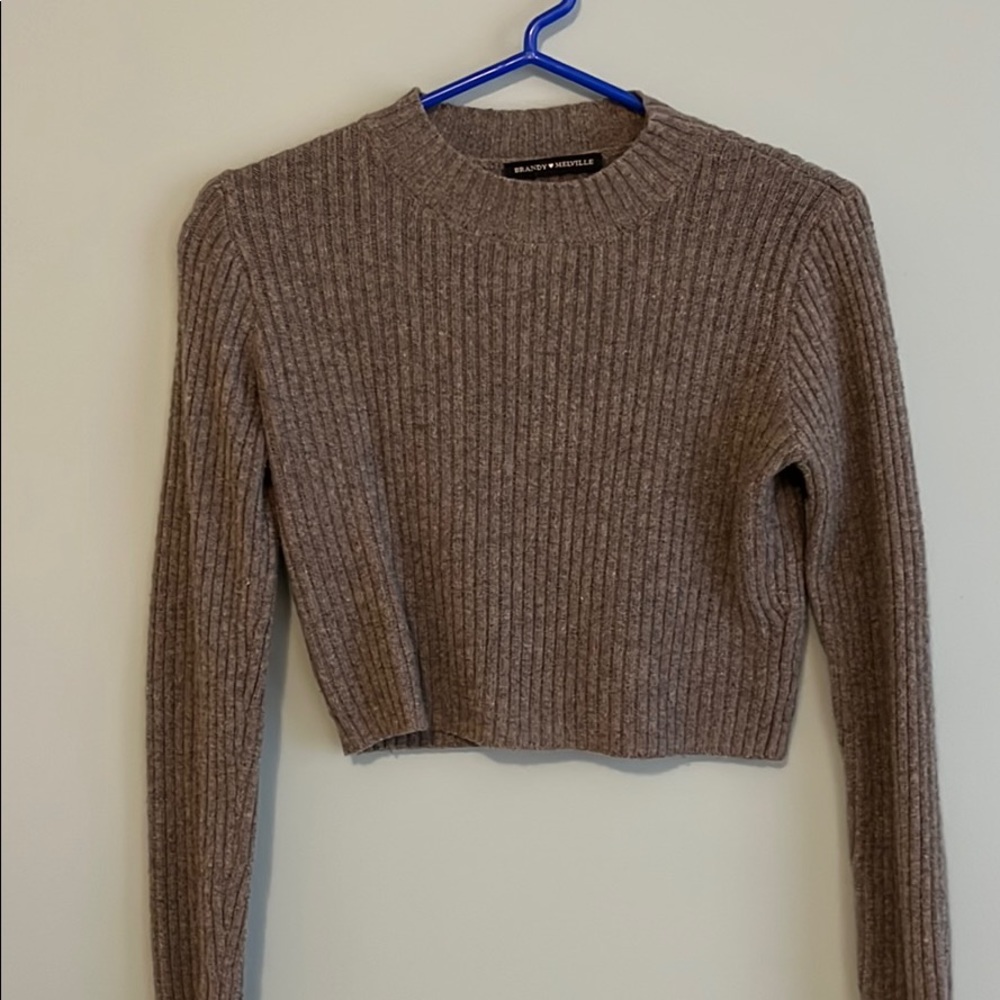 brandy melville cropped sweater